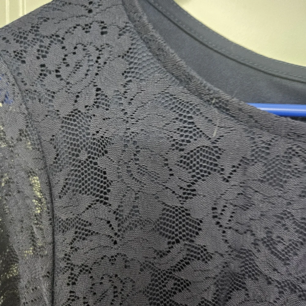 Liberty Love Lace bell sleeve Dress Large - Picture 4 of 6